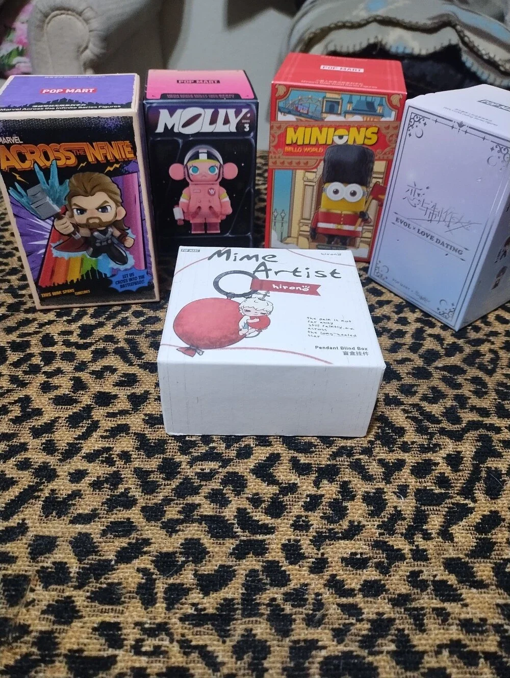 Pop Mart Blind Boxes Set Of 5